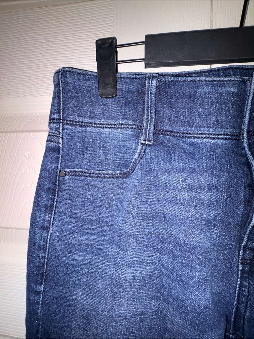 Apt. 9 Dark Blue Bootcut Jeans With Tummy Control - Picture 6 of 16